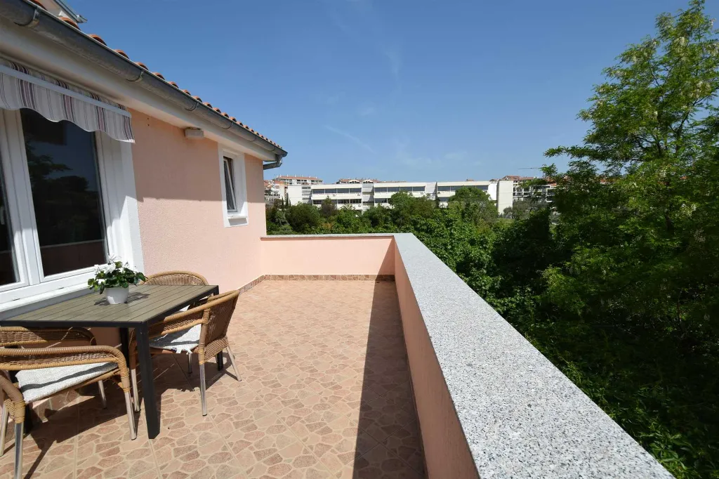 Apartment in Krk with Balcony and Parking