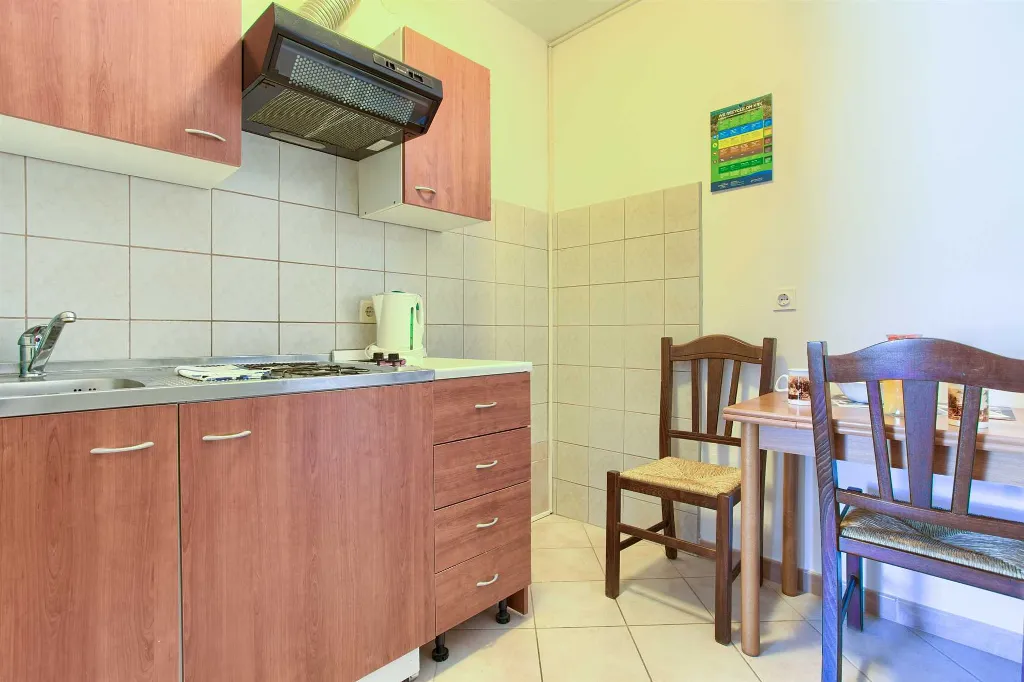 Studio Apartment with Balcony in Krk