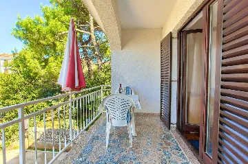 Studio Apartment with Balcony in Krk