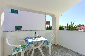 Studio Apartment for 2 Guests with Balcony in Krk