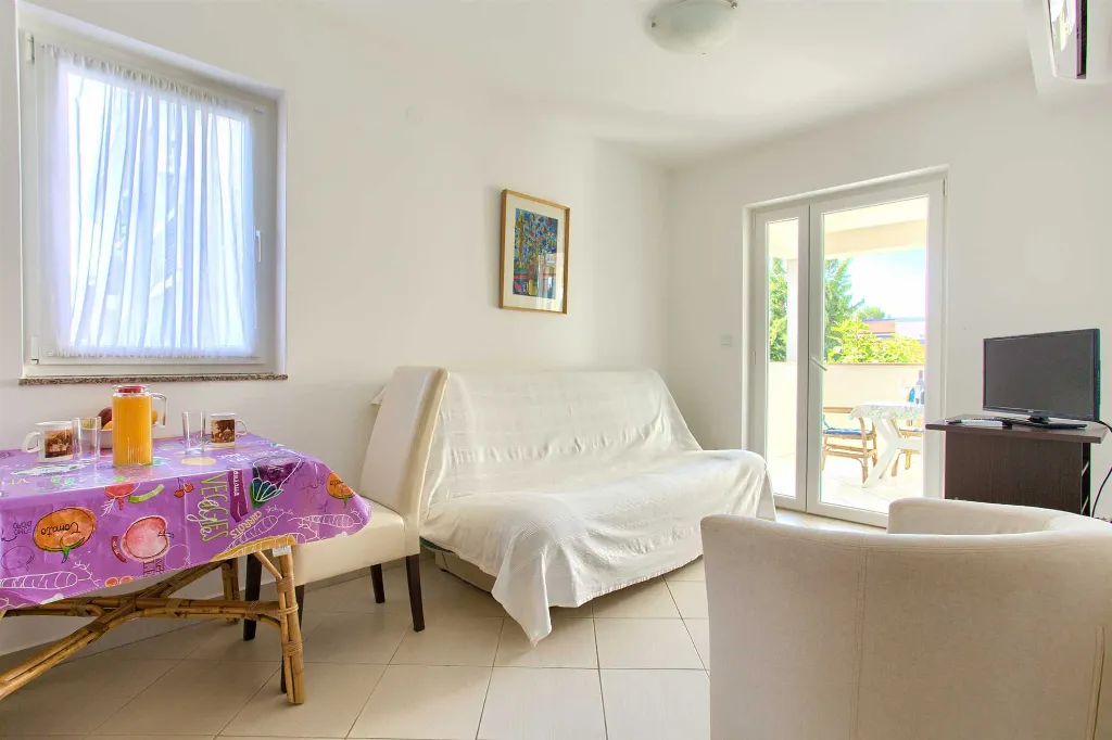 1-Bedroom Apartment in Krk with Terrace