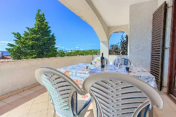 2-Bedroom Apartment in Krk Town with Balcony