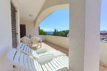 2-Bedroom Apartment in Krk Town with Balcony