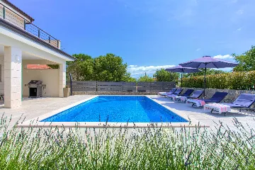Malinska - Porat 3-Bedroom Villa with Private Pool