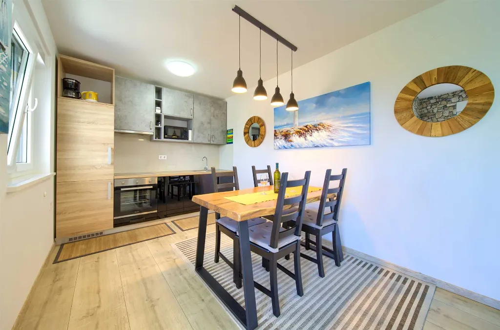 Apartment in Malinska with Sea View for 4