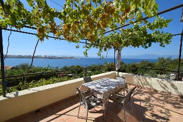 Sea-View Apartment in Omisalj for 6–8 Guests