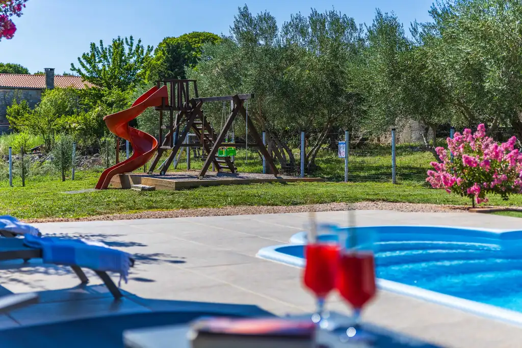 Traditional Villa with Private Pool and Garden in Bajčići