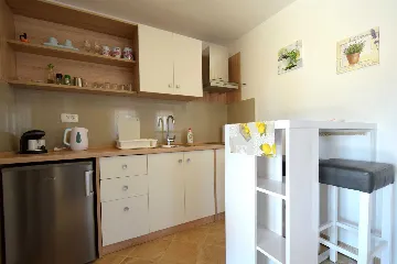 Ground-Floor Studio Apartment for 3 in Skrbčići