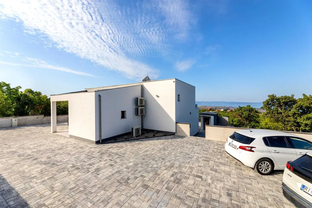 Panoramic Sea View Villa in Šmrika (Sleeps 8)