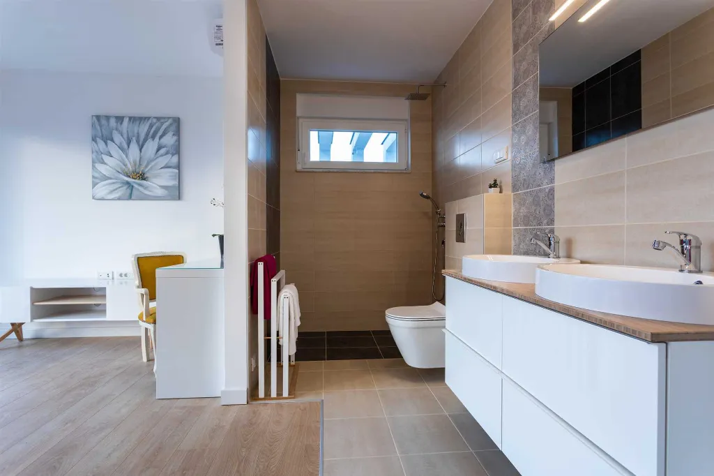 Wellness Villa for 8 Guests with Sauna in Klimno