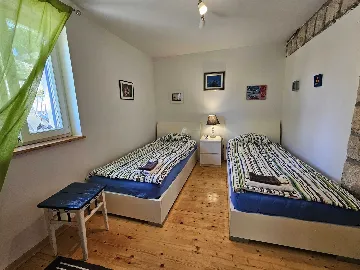 Njivice Apartment with Sea View Terrace