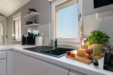 Trogir Apartment with Terrace and Balcony