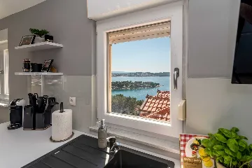 Trogir Apartment with Terrace and Balcony