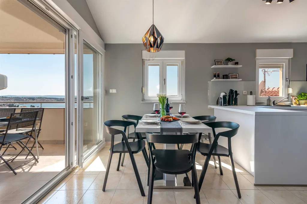 Trogir Apartment with Terrace and Balcony