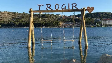 Trogir Apartment with Terrace and Balcony