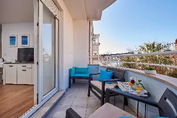 One-Bedroom Apartment with Balcony View in Trogir