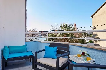 One-Bedroom Apartment with Balcony View in Trogir