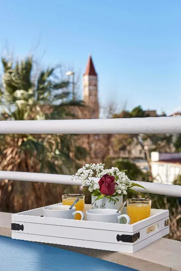 One-Bedroom Apartment with Balcony View in Trogir