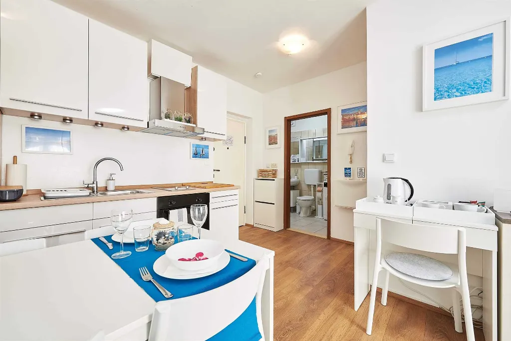 One-Bedroom Apartment with Balcony View in Trogir