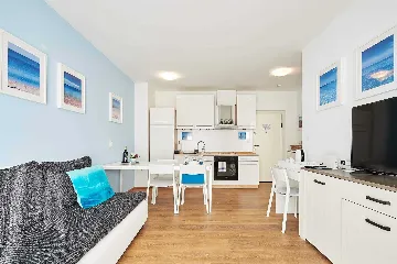 One-Bedroom Apartment with Balcony View in Trogir