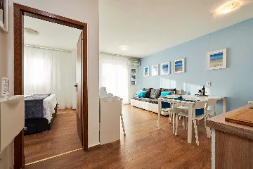 One-Bedroom Apartment with Balcony View in Trogir