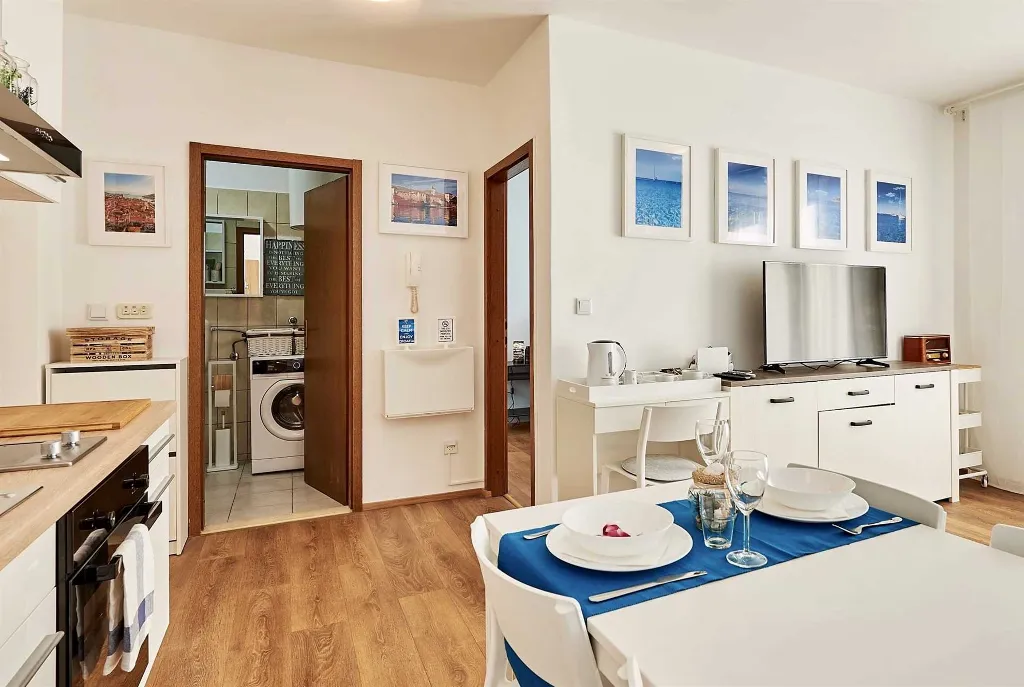 One-Bedroom Apartment with Balcony View in Trogir