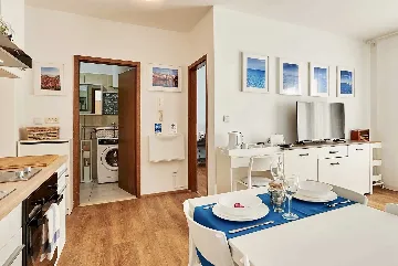 One-Bedroom Apartment with Balcony View in Trogir