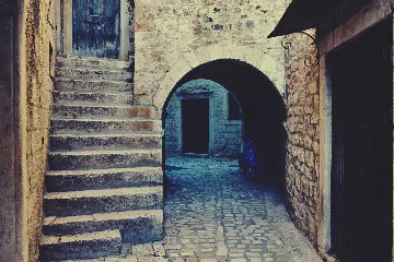 One-Bedroom Apartment with Balcony View in Trogir