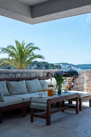 4-Bedroom Beachfront House in Trogir