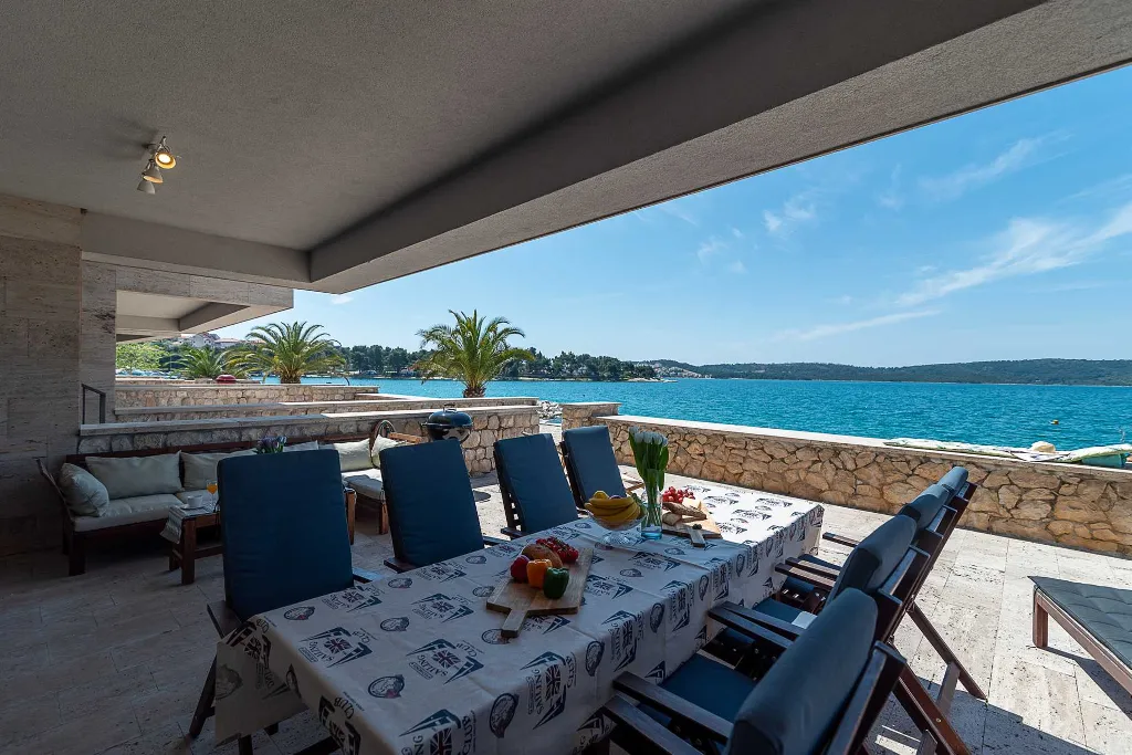 4-Bedroom Beachfront House in Trogir