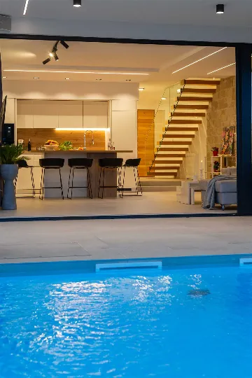 Žaborić Holiday House with Heated Pool for 12