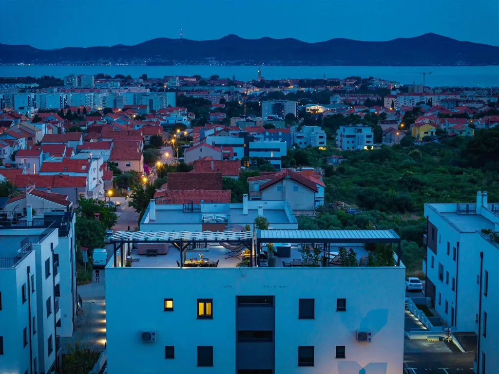 Penthouse Apartment in Zadar for 6 Guests