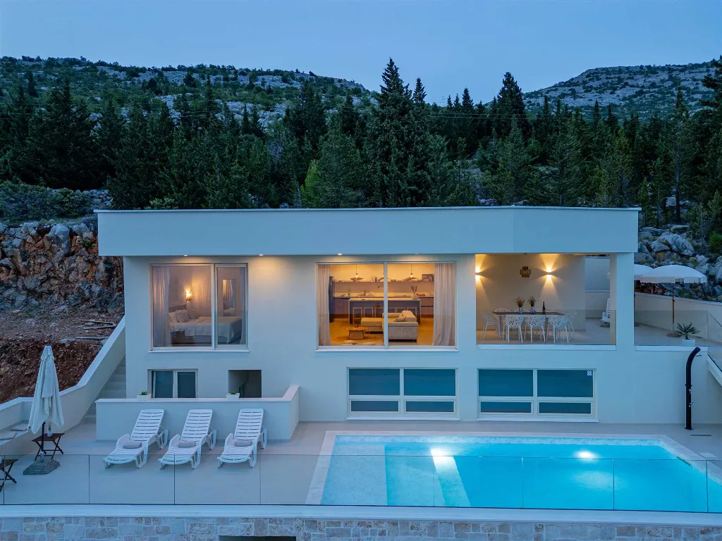 Starigrad Paklenica Villa with Sea View and Private Pool