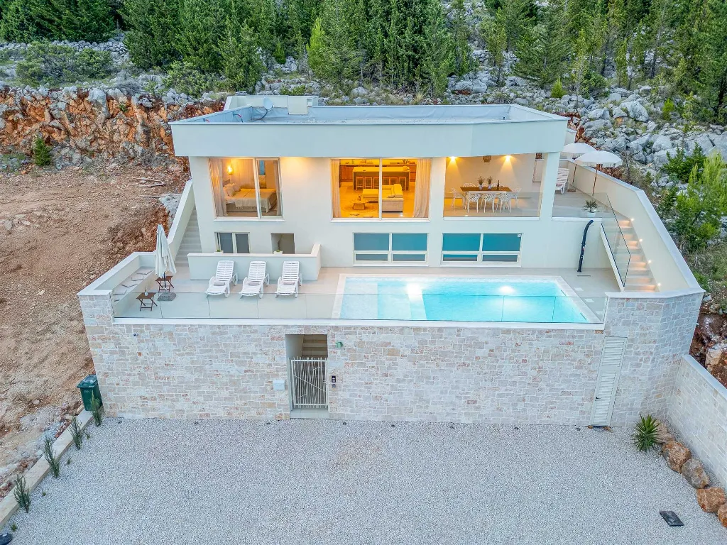 Starigrad Paklenica Villa with Sea View and Private Pool
