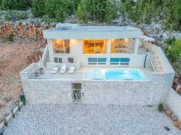 Starigrad Paklenica Villa with Sea View and Private Pool