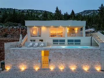 Starigrad Paklenica Villa with Sea View and Private Pool