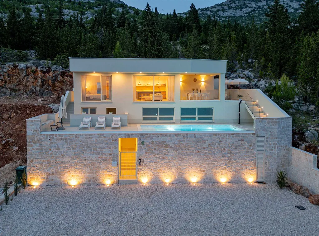 Starigrad Paklenica Villa with Sea View and Private Pool