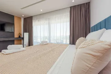 Villa with Sea View and Pool in Bibinje