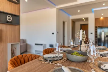 Villa with Sea View and Pool in Bibinje