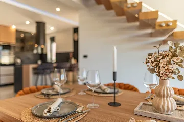 Villa with Sea View and Pool in Bibinje