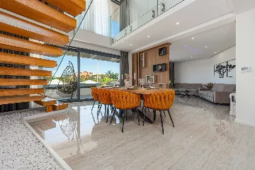 Villa with Sea View and Pool in Bibinje