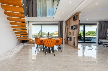 Villa with Sea View and Pool in Bibinje