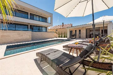 Villa with Sea View and Pool in Bibinje