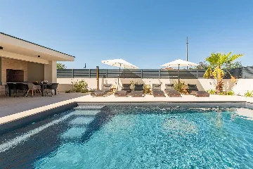 Villa with Sea View and Pool in Bibinje