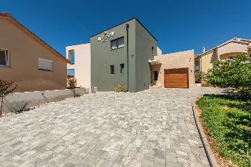 Villa with Sea View and Pool in Bibinje