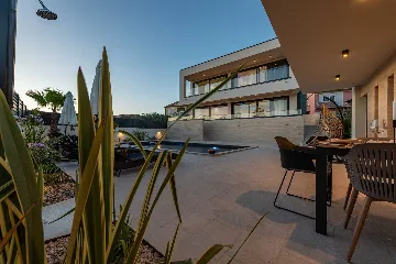 Villa with Sea View and Pool in Bibinje