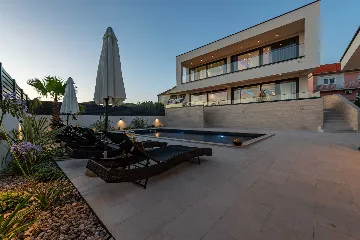 Villa with Sea View and Pool in Bibinje