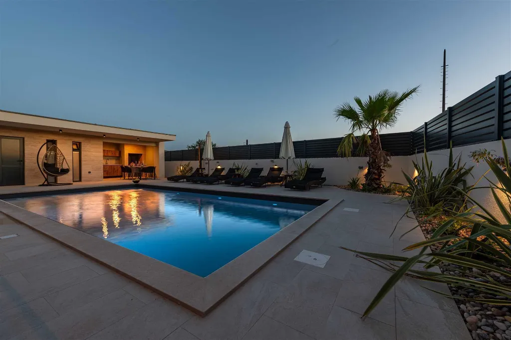 Villa with Sea View and Pool in Bibinje