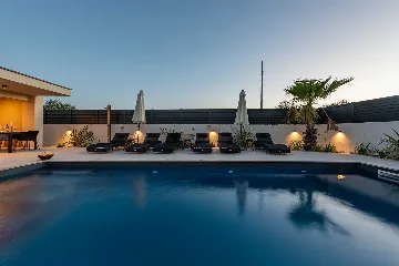 Villa with Sea View and Pool in Bibinje