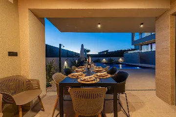 Villa with Sea View and Pool in Bibinje